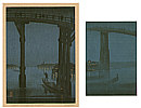 Eijiro Kobayashi active 1930's - High Bridge (2 sheets, first edition) - artelino Art Auctions. Eijiro Kobayashi active 1930's - High Bridge (2 sheets, first edition)