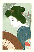 Shuko Nakayama active in 1920s - May - Collection of New Ukiyoe Style Beauties - artelino Art Auctions. Shuko Nakayama active in 1920s - May - Collection of New Ukiyoe Style Beauties