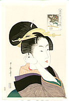 Utamaro Kitagawa 1750-1806 - Beauty - artelino Art Auctions. Utamaro Kitagawa 1750-1806 - Beauty