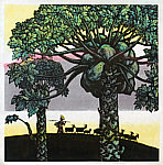 Shi Yi born 1939 - On the Way Home from Herding