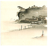 Gekko Ogata 1859-1920 - Fisherman's Village - artelino Art Auctions. Gekko Ogata 1859-1920 - Fisherman's Village