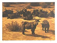 Li Yanpeng born 1958 - Black Goats