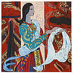 Hao Ping born 1952 - Blessing - artelino Art Auctions. Hao Ping born 1952 - Blessing