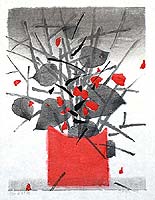 Fang Limin born 1964 - Small Red Flowers