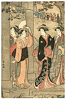 Kiyonaga Torii 1752-1815 - Four Beauties - artelino Art Auctions. Kiyonaga Torii 1752-1815 - Four Beauties