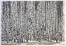 Chen Yuping born 1947 - Birch Wood Faraway