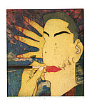 Yuji Hiratsuka born 1954 - Chappy Chopping Choice - artelino Art Auctions. Yuji Hiratsuka born 1954 - Chappy Chopping Choice