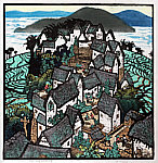 Shi Yi born 1939 - Hani Village in the Clouds