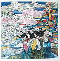 Hao Ping born 1952 - Daughters of Mountain