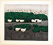 Hao Boyi born 1938 - Amorous Feelings of Crane Hometown