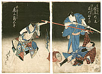 Hokuei Shumbaisai active 1829-37 - Oiwa - Ghost Story of Yotsuya - artelino Art Auctions. Hokuei Shumbaisai active 1829-37 - Oiwa - Ghost Story of Yotsuya