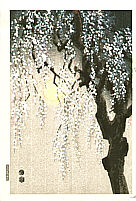 Eiichi Kotozuka 1906-1979 - Cherry and the Moon - artelino Art Auctions. Eiichi Kotozuka 1906-1979 - Cherry and the Moon