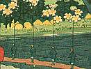 Yoshitsuya Koko 1822-1866 - Cherry Blossoms - The Scenic Places of Tokaido - artelino Art Auctions. Yoshitsuya Koko 1822-1866 - Cherry Blossoms - The Scenic Places of Tokaido