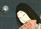 Yoshio Okada born 1934 - Fireflies - The Tale of Genji - artelino Art Auctions. Yoshio Okada born 1934 - Fireflies - The Tale of Genji