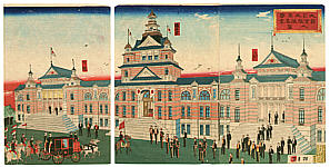 Yasuji Inoue 1864 - 1889 - Imperial Diet Building - artelino Art Auctions. Yasuji Inoue 1864 - 1889 - Imperial Diet Building