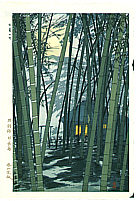 Shiro Kasamatsu 1898-1992 - Bamboo in Summer - artelino Art Auctions. Shiro Kasamatsu 1898-1992 - Bamboo in Summer