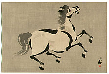 Seizan Aoyama active ca. 1920-30s - Seizan Zen Horse - 3 - artelino Art Auctions. Seizan Aoyama active ca. 1920-30s - Seizan Zen Horse - 3