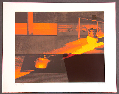 Yuichiro Kato born 1926 - Afternoon Light - artelino Art Auctions. Yuichiro Kato born 1926 - Afternoon Light