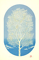 Tadashige Nishida born 1942 - White Tree (8) - artelino Art Auctions. Tadashige Nishida born 1942 - White Tree (8)