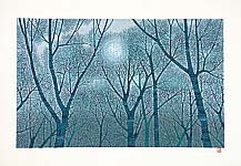 Tadashige Nishida born 1942 - Morning Shine (blue) - artelino Art Auctions. Tadashige Nishida born 1942 - Morning Shine (blue)