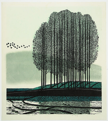 Yuji Watanabe born 1941 - Mt. Fuji at Miho - artelino Art Auctions. Yuji Watanabe born 1941 - Mt. Fuji at Miho