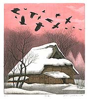 Koichi Sakamoto born 1932 - Return of the Birds - artelino Art Auctions. Koichi Sakamoto born 1932 - Return of the Birds