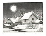 Koichi Sakamoto born 1932 - Full Moon - artelino Art Auctions. Koichi Sakamoto born 1932 - Full Moon