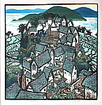 Shi Yi born 1939 - Hani Village in the Clouds