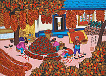 Shen Yingxia born 1961 - Farmerhouse - artelino Art Auctions. Shen Yingxia born 1961 - Farmerhouse