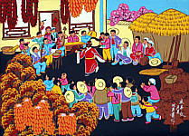 Shen Yingxia born 1961 - Celebrating the Year's Harvest - artelino Art Auctions. Shen Yingxia born 1961 - Celebrating the Year's Harvest