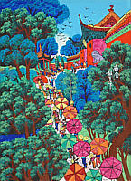 Cheng Minsheng born 1943 - Temple Fair