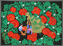 Cheng Minsheng born 1943 - Pumpkin Harvest