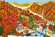Cheng Minsheng born 1943 - Red All Over