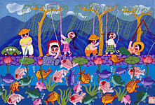 Li Chuanmin born 1970 - Fishing - artelino Art Auctions. Li Chuanmin born 1970 - Fishing