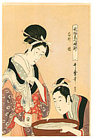 Utamaro Kitagawa 1750-1806 - Two Beauties - artelino Art Auctions. Utamaro Kitagawa 1750-1806 - Two Beauties