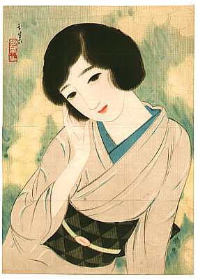 Eiho Hirezaki 1881-1968 - Lithograph kuchi-e 3 - artelino Art Auctions. Eiho Hirezaki 1881-1968 - Lithograph kuchi-e 3