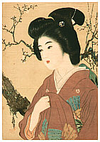 Eiho Hirezaki 1881-1968 - Lithograph kuchi-e 3