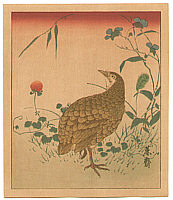 Masayoshi Kitao 1764-1824 - Quail - artelino Art Auctions. Masayoshi Kitao 1764-1824 - Quail