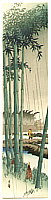 Gesso Yoshimoto 1881-1936 - Bamboo Forest in the Rain - artelino Art Auctions. Gesso Yoshimoto 1881-1936 - Bamboo Forest in the Rain
