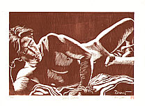 By Paul Binnie born 1967 - Engraving