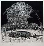 An Yumin born 1964 - Listening to the Thunder - artelino Art Auctions. An Yumin born 1964 - Listening to the Thunder