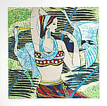 Hao Ping born 1952 - Crane Dance in Spring Breeze - artelino Art Auctions. Hao Ping born 1952 - Crane Dance in Spring Breeze