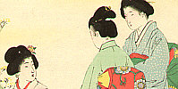 Shuntei Miyagawa 1873-1914 - Autumn Flowers - Yukiyo no Hana - artelino Art Auctions. Shuntei Miyagawa 1873-1914 - Autumn Flowers - Yukiyo no Hana
