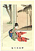 Shuntei Miyagawa 1873-1914 - Sewing - Yukiyo no Hana - artelino Art Auctions. Shuntei Miyagawa 1873-1914 - Sewing - Yukiyo no Hana