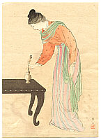 Hanko Kajita 1870-1917 - Early Spring - artelino Art Auctions. Hanko Kajita 1870-1917 - Early Spring