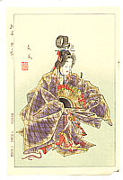 Sofu Matsuno 1899-1963 - Dance of Love - Twelve Months of Noh Pictures - artelino Art Auctions. Sofu Matsuno 1899-1963 - Dance of Love - Twelve Months of Noh Pictures