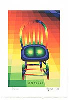 Ai-O born 1931 - Mr. Kubo's Chair - artelino Art Auctions. Ai-O born 1931 - Mr. Kubo's Chair