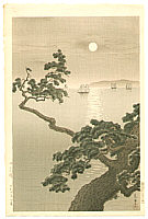 Koitsu Tsuchiya 1870-1949 - Akashi Beach - artelino Art Auctions. Koitsu Tsuchiya 1870-1949 - Akashi Beach