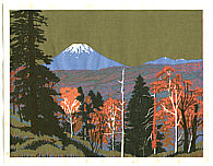 Yasushi Omoto born 1926 - Autumn in Hokkaido - artelino Art Auctions. Yasushi Omoto born 1926 - Autumn in Hokkaido
