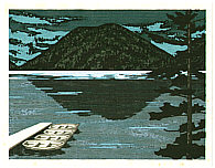 Yasushi Omoto born 1926 - Lake - artelino Art Auctions. Yasushi Omoto born 1926 - Lake